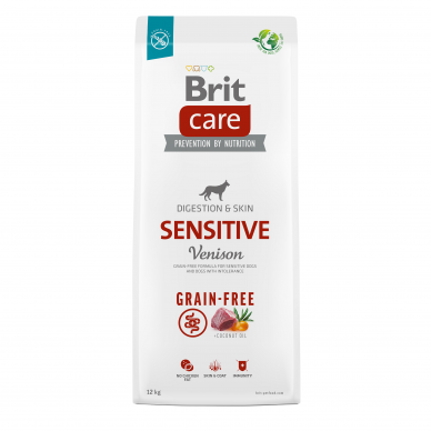 Brit Care Grain Free Sensitive Venison, 12 kg