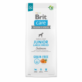 Brit Care Grain Free Junior Large Breed SALMON & POTATO, 3 kg