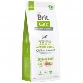 BRIT Care Sustainable Adult Medium Breed Chicken&Insect, 12 kg