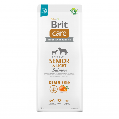 Brit Care Grain-free Senior&Light Salmon