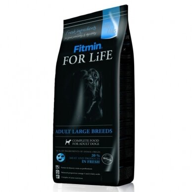 FITMIN FOR LIFE ADULT LARGE BREED, 15 kg
