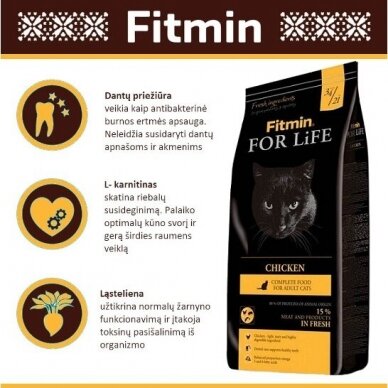 FITMIN FOR LIFE cat CHICKEN, 1,8 kg 2