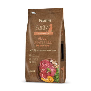 FITMIN PURITY Grain Free Adult Beef, 2 kg