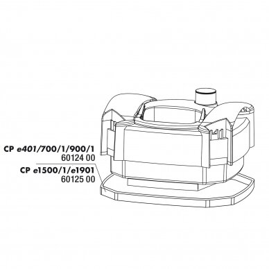 JBL Cristalprofi filtro galvos tarpinė (pagrindinė) 1
