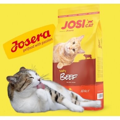 JOSERA JosiCat TASTY BEEF, 10 kg 1