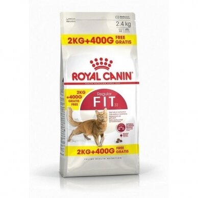 ROYAL CANIN FIT, 2 kg+ 400g