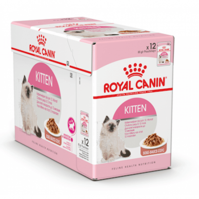 Royal Canin Kitten Instinctive Gravy, 12 x 85 g